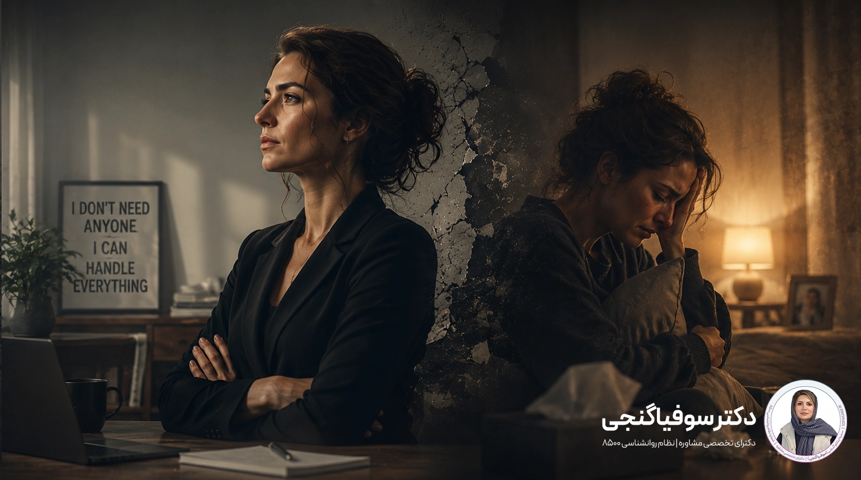 وقتی دشمن درون، تبدیل به هم‌پیمان روان می‌شود | گفت‌وگوی هیجانی با خود در رویکرد EFT