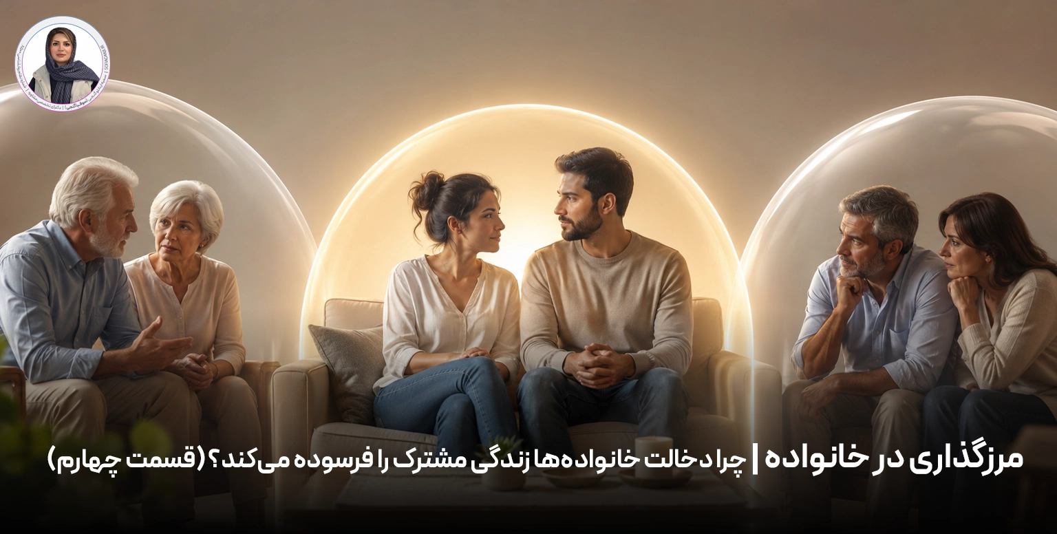 مرزگذاری در خانواده | چرا دخالت خانواده‌ها زندگی مشترک را فرسوده می‌کند؟ (قسمت چهارم)